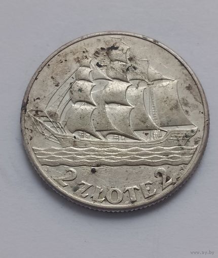2 злотых 1936 г.