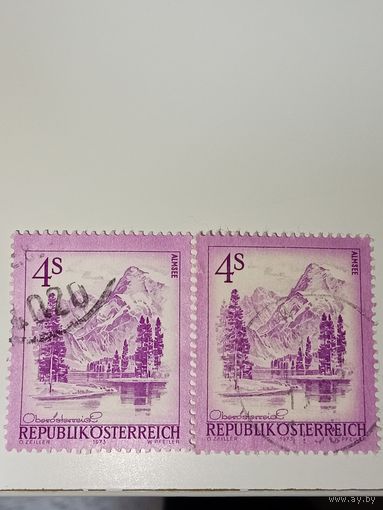 Марка 1973 Австрия. Туризм.