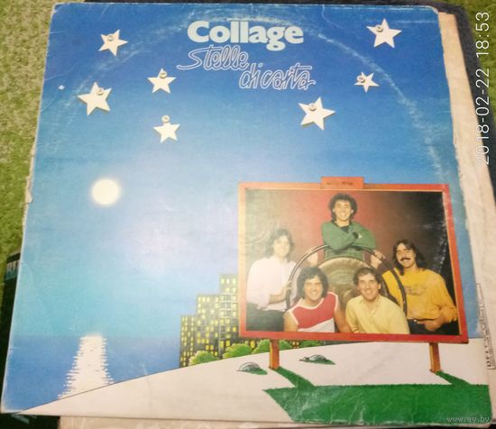 Collage	Stelle di carta