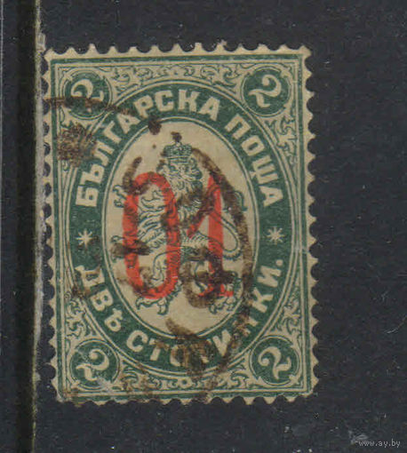 Болгария Княж 1895 Герб Стандарт #39