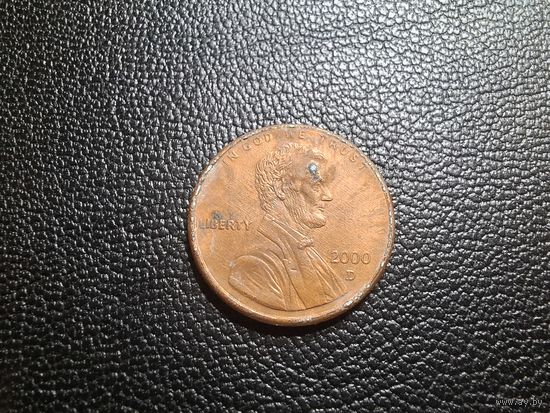 США 1 цент 2000 Цент Линкольна "D" - Денвер