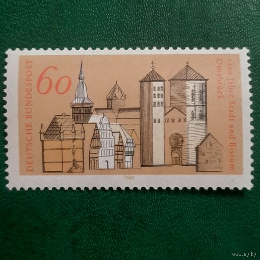 ФРГ 1980. 1200 лет  Stade und Bistum Osnabruck