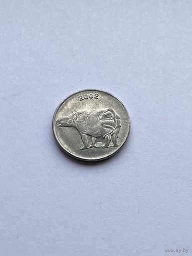 25 пайсов, 2002 г., Индия