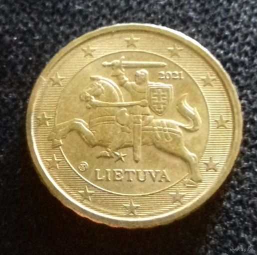 10 евроцентов, Литва 2021 г.