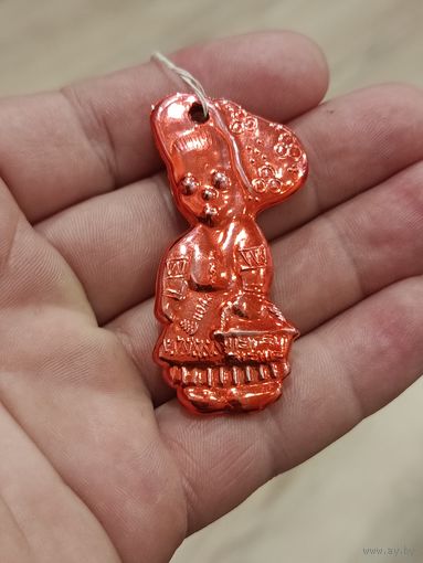 Ёлочная игрушка Пластик