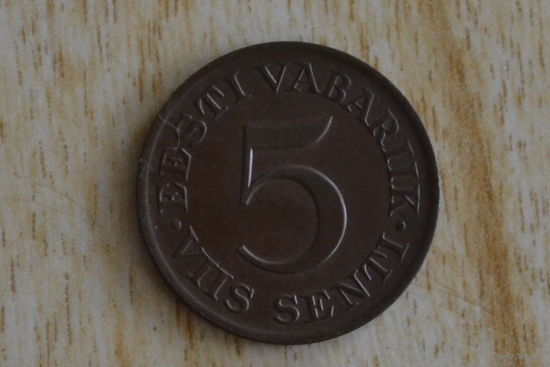 Эстония 5 сентов 1931