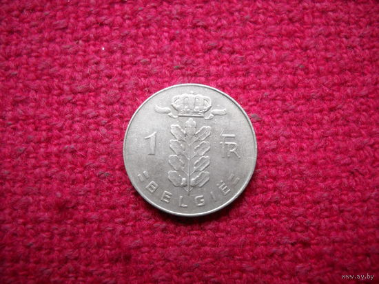 Бельгия 1 Франк 1973 г. +