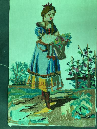 Картина вышика крестиком