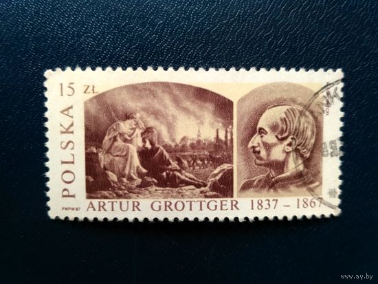 Польши. Художник Артур Гротгер. 1987
