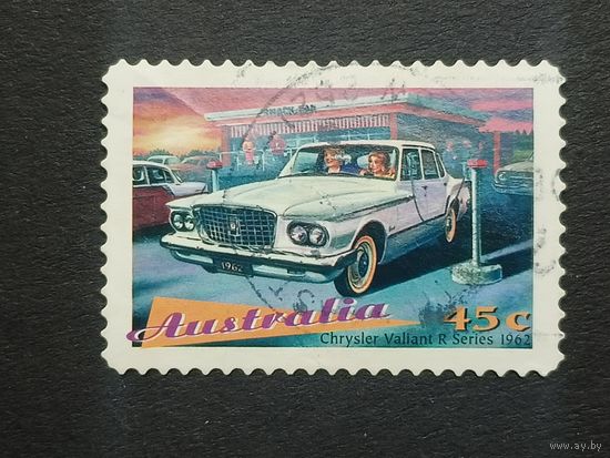 Австралия 1997. Классические автомобили. Самоклейка