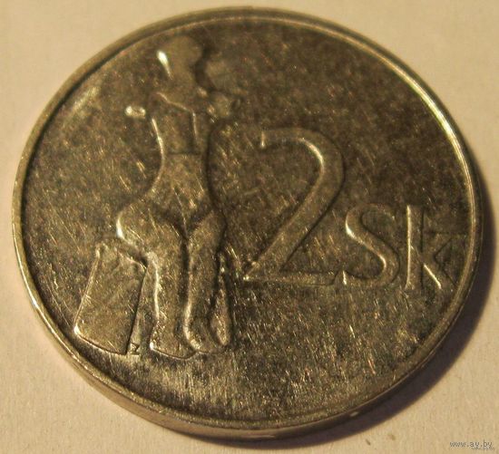 Словакия 2 кроны 1993