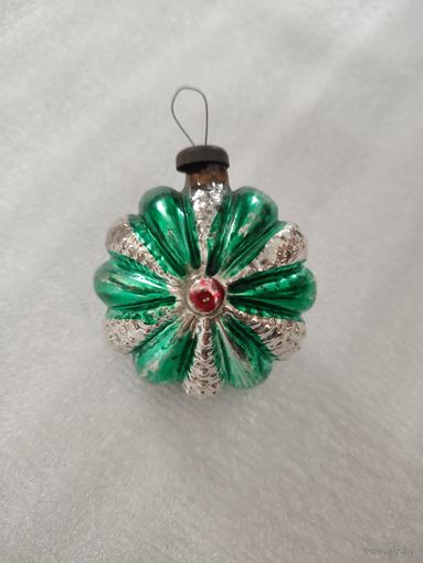Ёлочная игрушка цветок, распродажа коллекции.