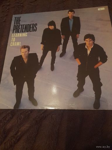 THE PRETENDERS "LEARNING TO CRAWL" 1984  LP GERMANY  WEA 923980 NM