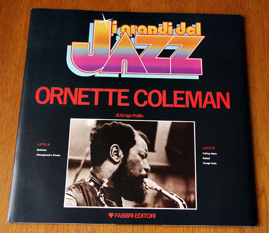 Ornette Coleman "I Grandi Del Jazz" LP, 1981