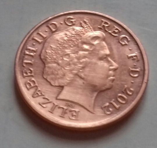 1 пенни, Великобритания 2012 г.