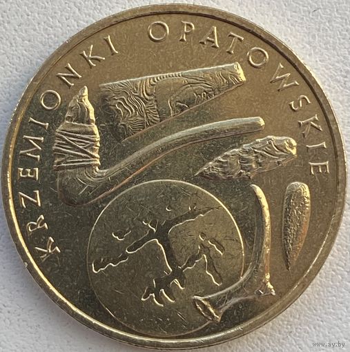 Польша 2 злотых 2012 г. Памятники Польши. Кшемёнки-Опатовские