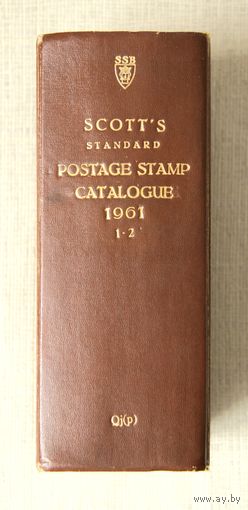 Scott's Standard Postage Stamp Catalogue 1961, vol. 1-2