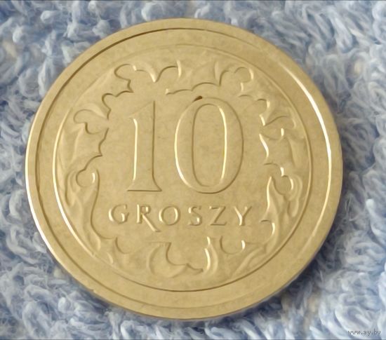 Польша. 10 грошей  2023 год.