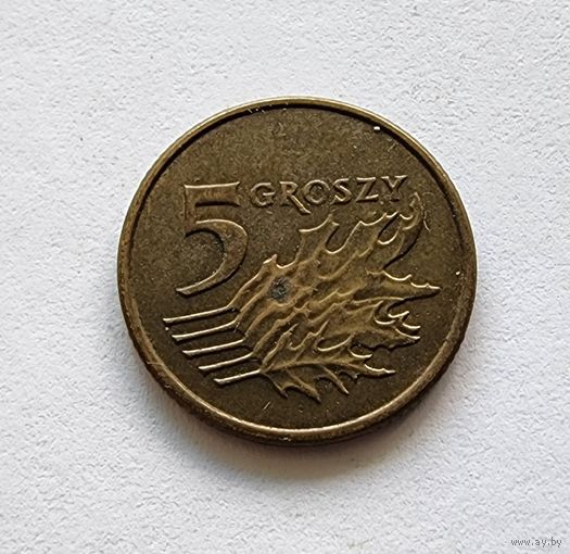 Польша 5 грошей, 2011