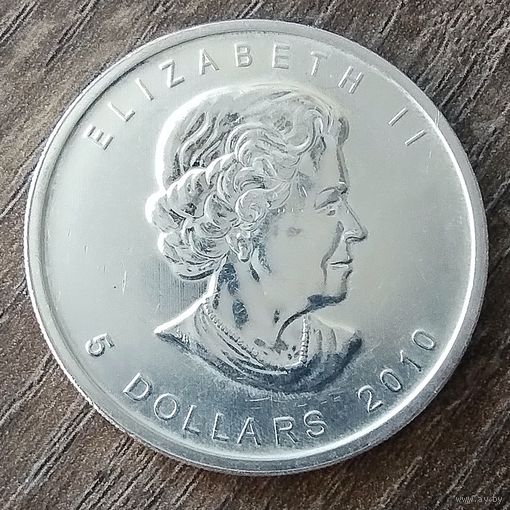 1 oz Серебро, Канада 2010г.