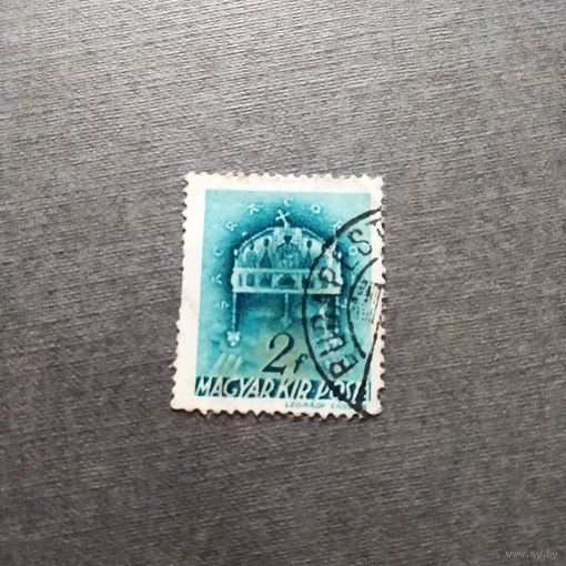 Марка Венгрия 1939 год Корона
