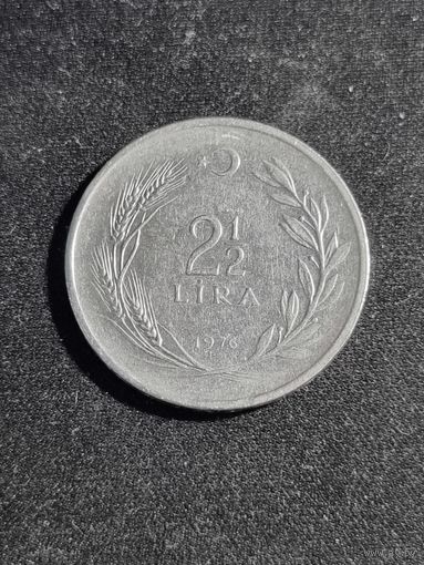 Турция 2,5 лиры 1976