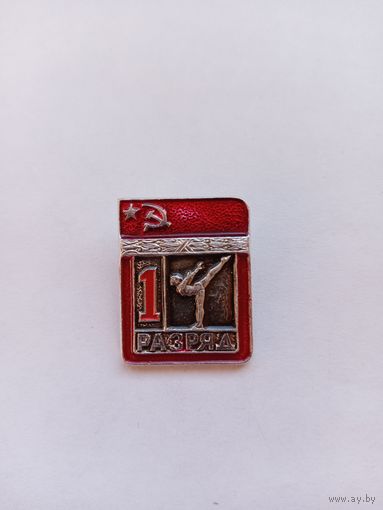 1 разряд. Спортивная гимнастика. Цельноштампованный.