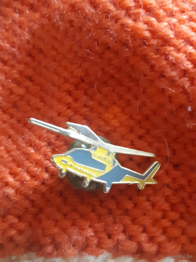 Значок фрачник вертолёт