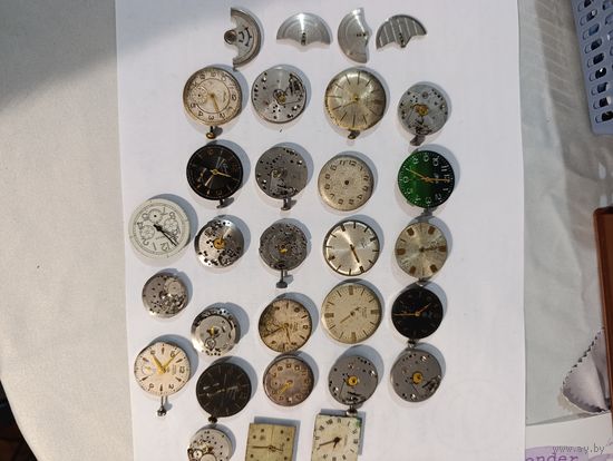 Часы СССР механизмы