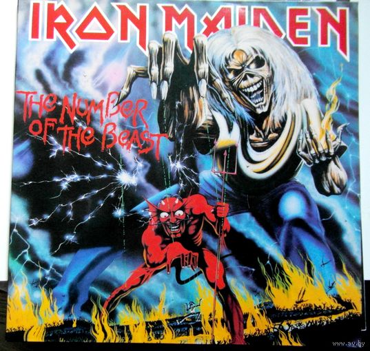 Пластинка виниловая IRON MAIDEN " The Num Ber of The Beast"