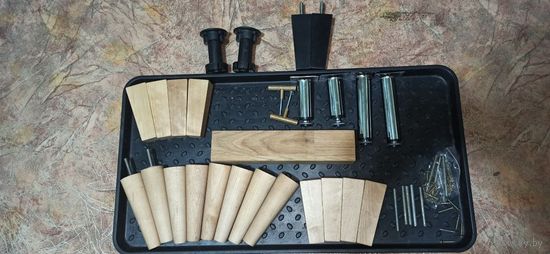 Ножки мебельные разные, от 1 руб. за штуку