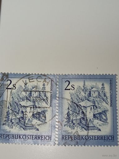 Марка 1973 Австрия. Туризм.