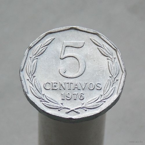 Чили 5 сентаво 1976