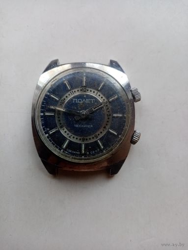 ЧАСЫ ПОЛЕТ БУДИЛЬНИК СССР (116925)