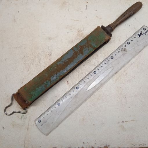 Ремень для правки опасной бритвы  СССР.