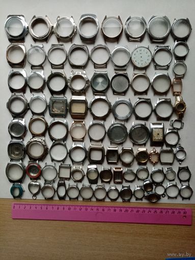 КОРПУСА ЧАСОВ ВРЕМЕН СССР 85-ШТУК