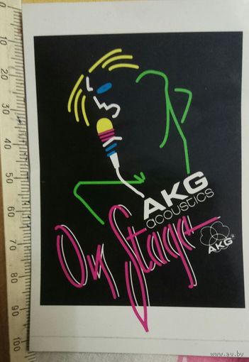 Наклейка AKG