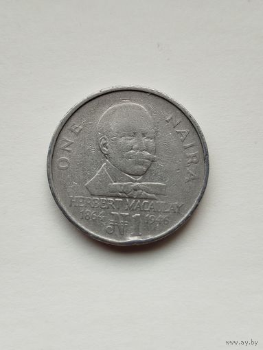 1 найра Нигерия