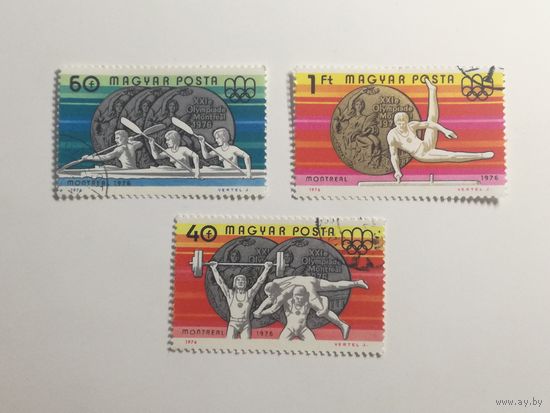 Венгрия 1976. Венгерские Призеры-Монреаль