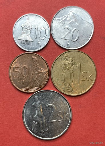 Словакия 5 монет