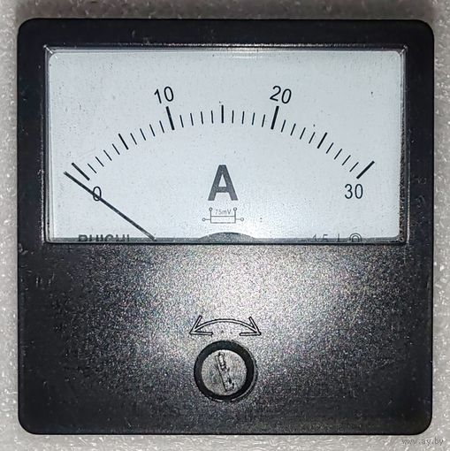 Амперметр 30 А(60Х60 мм).