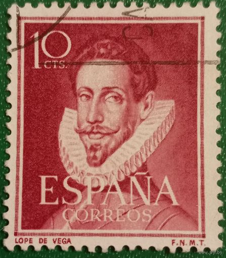 Испания 15 сентября 1951. Испанский драматург Феликс Лопе де Вега