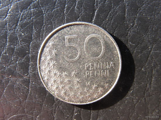 Финляндия. 50 пенни.1990. С 20 копеек. Распродажа коллекции. Смотрите другие лоты.