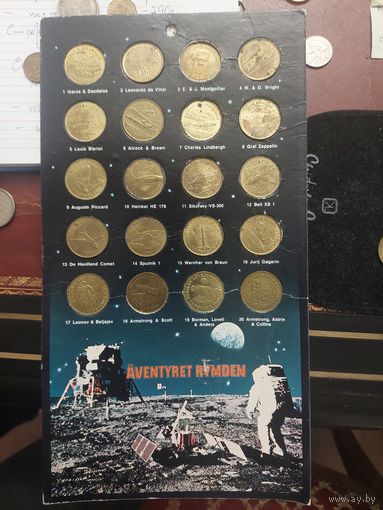 Лот жетонов Шелл