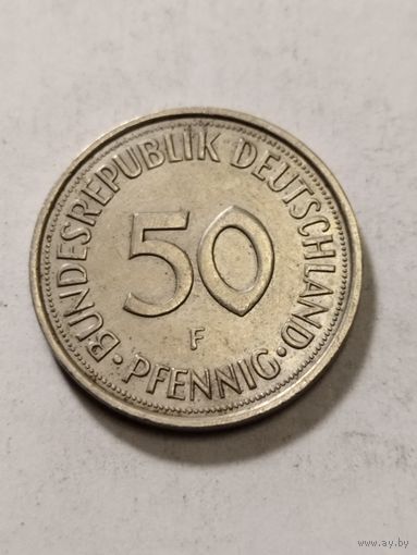 Германия 50 пфенинг 1990 F