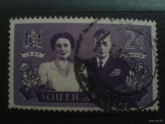 ЮАР 1947 королевский визит, англ. яз.