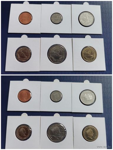 Распродажа !!! Гибралтар 6 монет (1, 5, 10, 20, 50 пенсов, 1 фунт) 2018 г. UNC