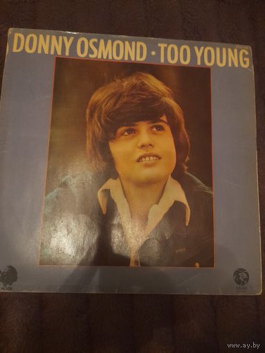DONNY OSMOND "TOO YOUNG"  LP INDIA MGM 2315 113   EX-/VG+