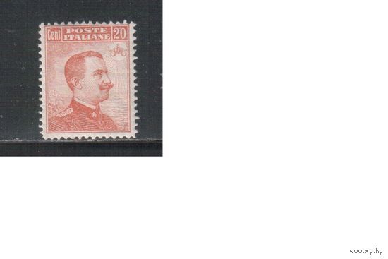 Италия-1916,(Мих.125) * ,  Стандарт, Король, без ВЗ