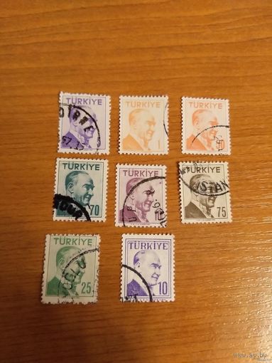 1956 Турция Ататюрк президент (1-3)